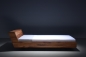 Preview: orig. LUGO Modernes Bett aus Erle