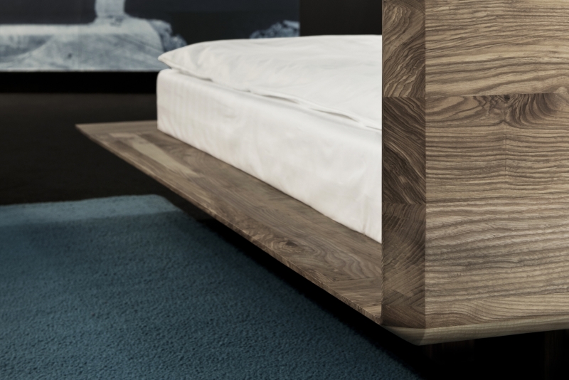 orig. SLIM l Zeitloses Design Bett aus Massivholz